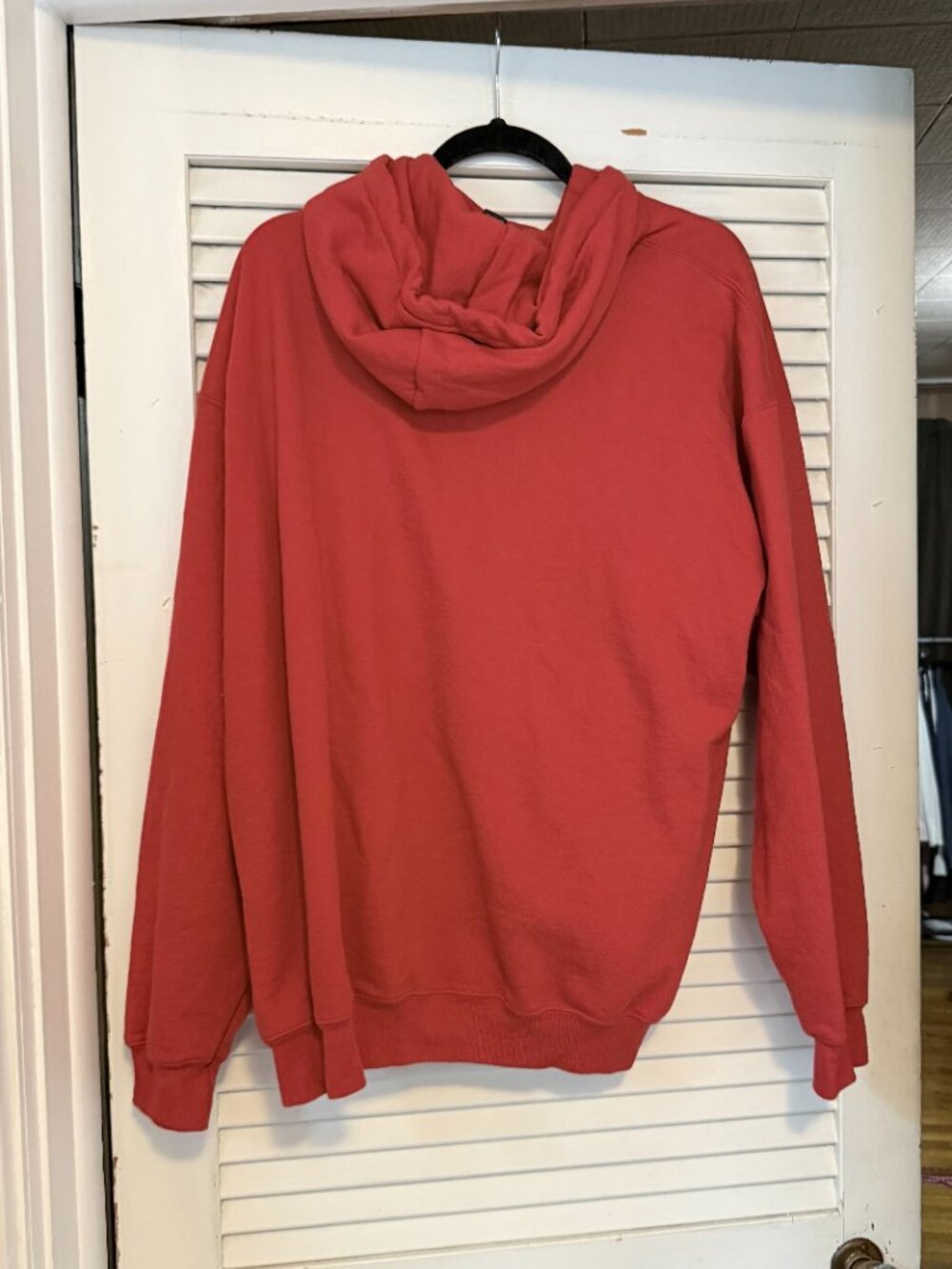 David Mayfield Parade Red Hoodie Size 2X Unisex - Picture 3 of 4